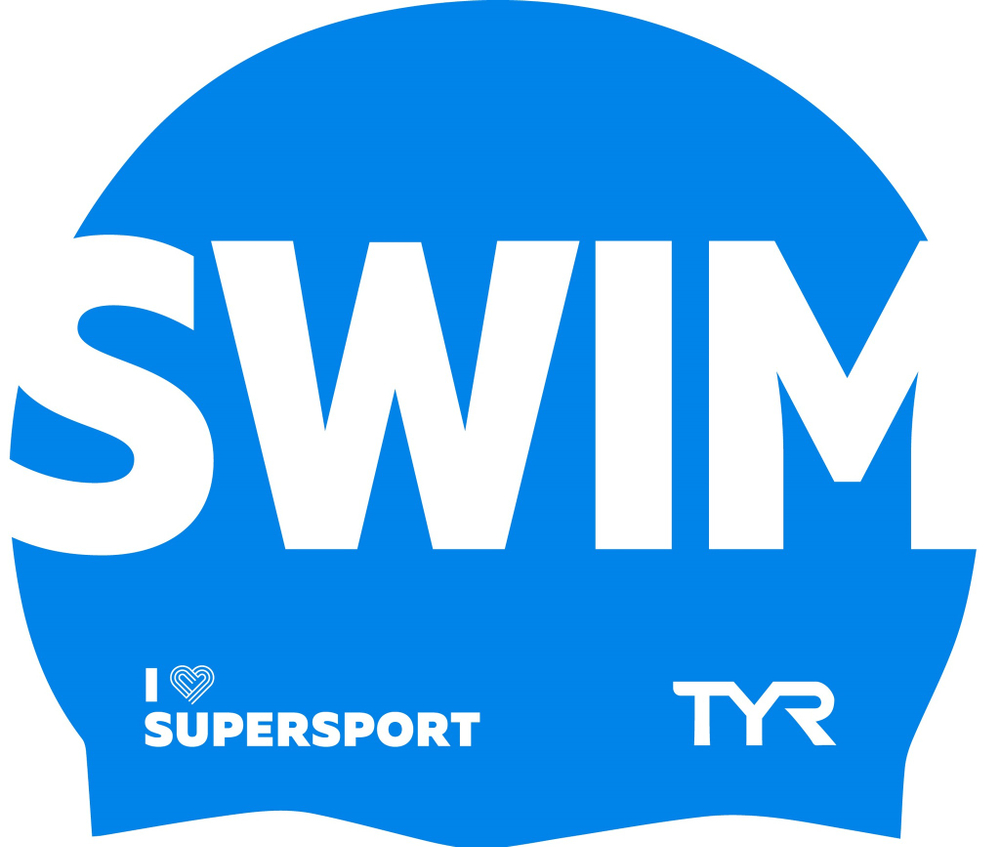Плавательная шапочка Swimming (синяя)