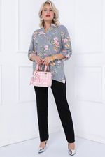 БЛУЗКА ФЕДЕРИКА (ГРЭЙ) Bellovera (Акция)