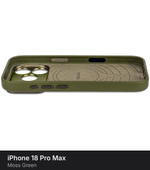 Чехол Decoded Leather Case для iPhone 18 Pro Max / 17 Pro Max Moss Green