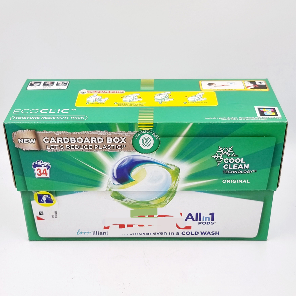 Капсулы для стирки Pods All in One color Cool Clean (34х25,2г) 856,8 г (Испания)