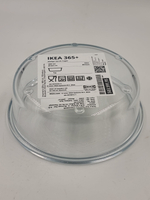IKEA 365+ Контейнер для хранения продуктов, круглый, стекло, 400 мл (из Финляндии)