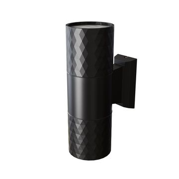 Настенный светильник (бра) 2*GU10 O583WL-02B черный Bowery Outdoor Мaytoni