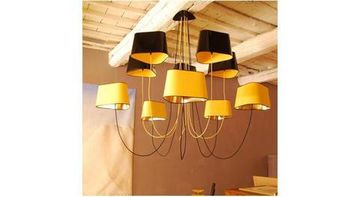 DesignHeure Lu10gnjo —  Lustre 10 abat-jour Grand Nuage