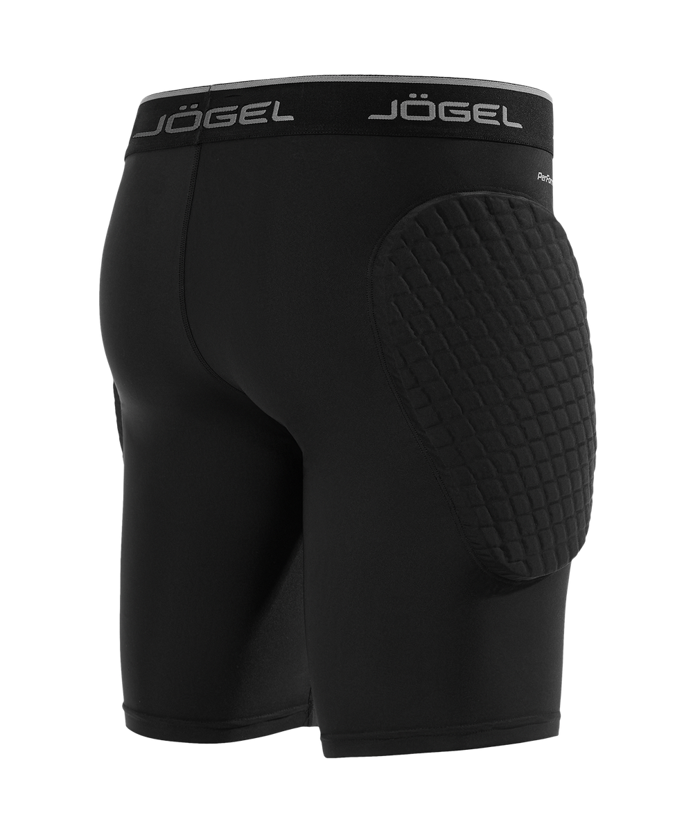 Шорты вратарские с защитой ScalePad Goalkeeper Shorts, черный