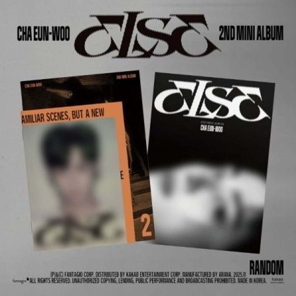 Альбом CHA EUN-WOO (ASTRO) - ELSE 2nd Mini Album RANDOM Version