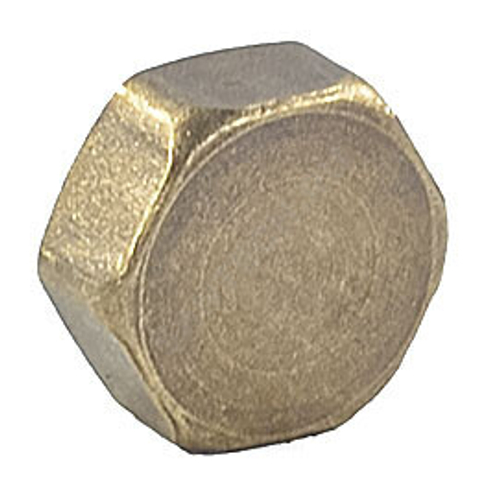 Заглушка латунь Ду 15 (1/2") ВР VALFEX VF.590.L.012