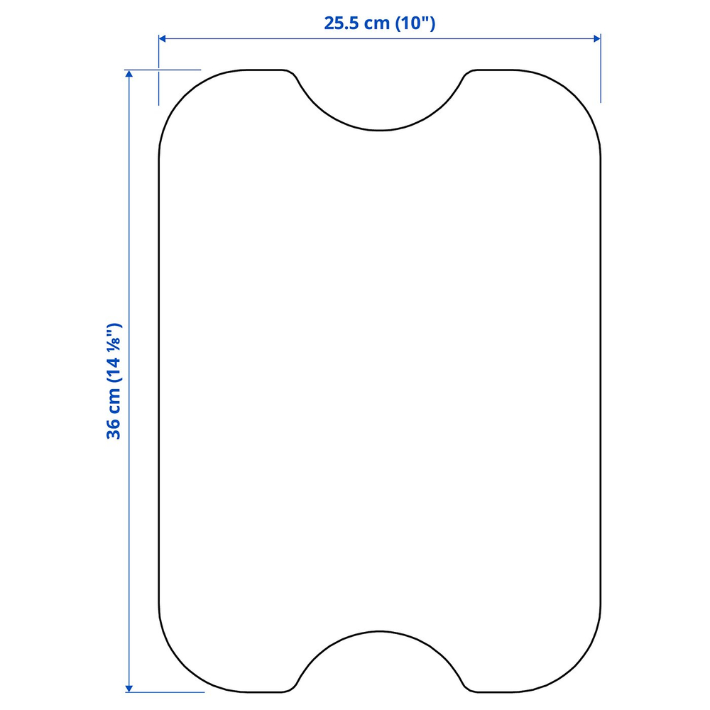 IKEA NORRÅVA  (ИКЕА НОРРОВА)  -  Крышка - бамбук 36x26 см