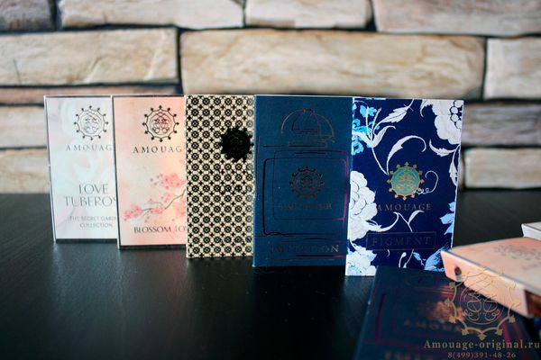 Amouage пробники в оригинальной упаковке!