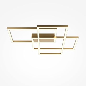 Потолочный светодиодный светильник 78W 2600К-3500К MOD015CL-L80GK золото Rida Modern Maytoni
