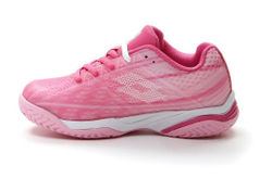 Juniorskie buty tenisowe Lotto Mirage 300 All Round Junior - wild orchid/all white/pink