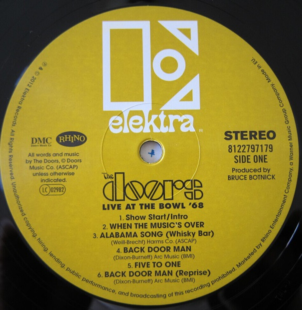 The Doors / Live At The Bowl '68 (2LP)