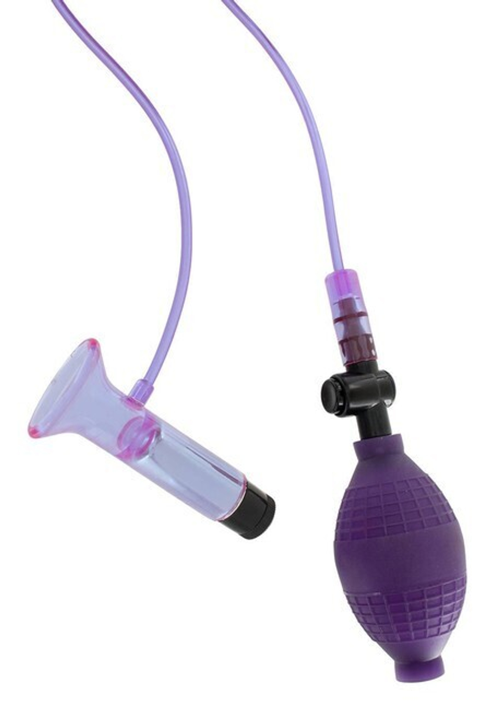 Помпа для клитора Vibrating Pussy Nibbler Purple (Цвет: фиолетовый)