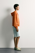 КУРТКА-РУБАШКА СВОБОДНОГО КРОЯ ИЗ СЕТЧАТОЙ ТКАНИ — ZARA