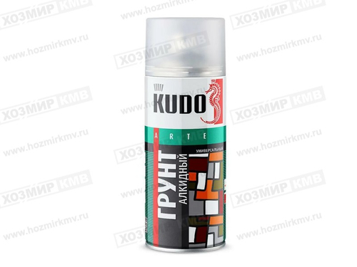 (KUDO) ГРУНТ аэрозоль Белый АКРИЛОВЫЙ 2104