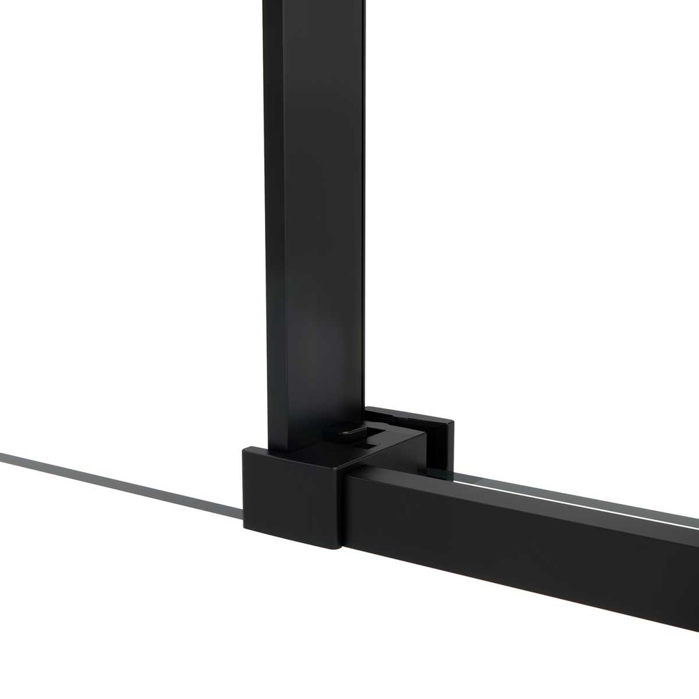 Душевой уголок Vincea Слим Софт (Slim Soft) VSR-1SS9010CLB, 1000*900, черный, стекло прозрачное