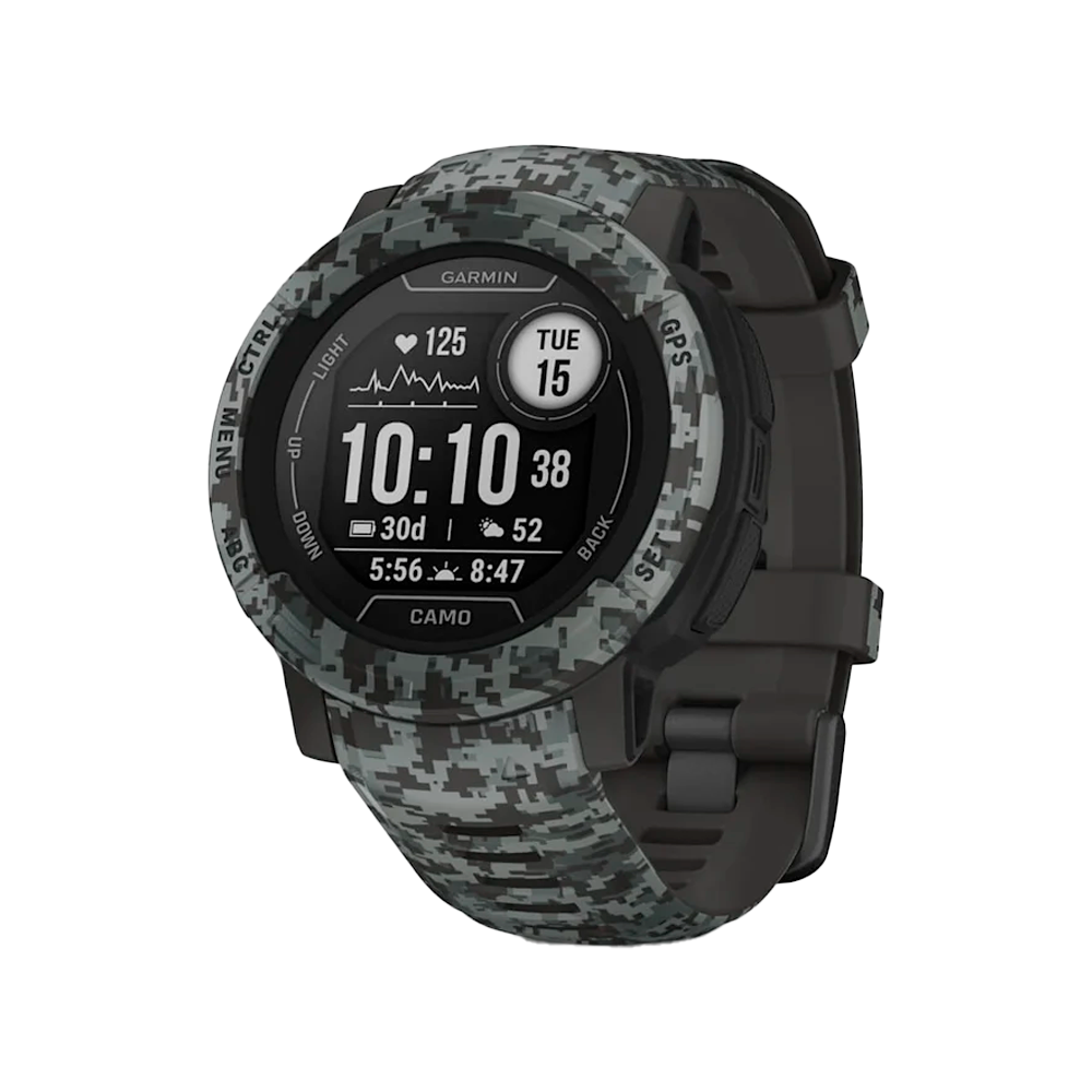 Умные часы Garmin Instinct 2, 45mm, Camo Edition (010-02626-03)