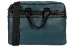 Bottega Veneta Leather Handbag, Shoulder Bag, Crossbody Bag Men"s Blue