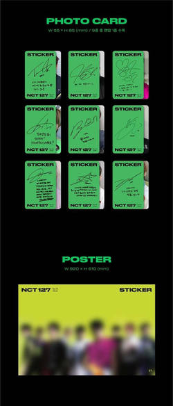 [Альбом] NCT 127 - Sticker (Sticky Ver.)