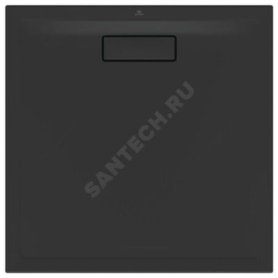 Поддон душевой акрил квадрат ULTRAFLAT NEW 800х800х25 черный Ideal Standard T4466V3