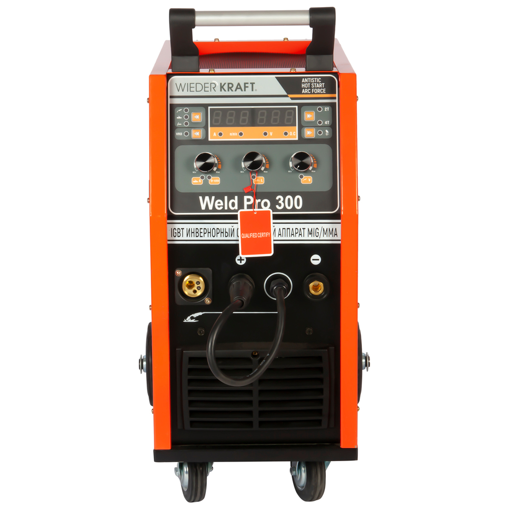 WELD Pro 300 (УЦЕНКА) Сварочный аппарат инверторный 300A, 380В MIG/MAG/MMA/Lift TIG с горелкой 24AK