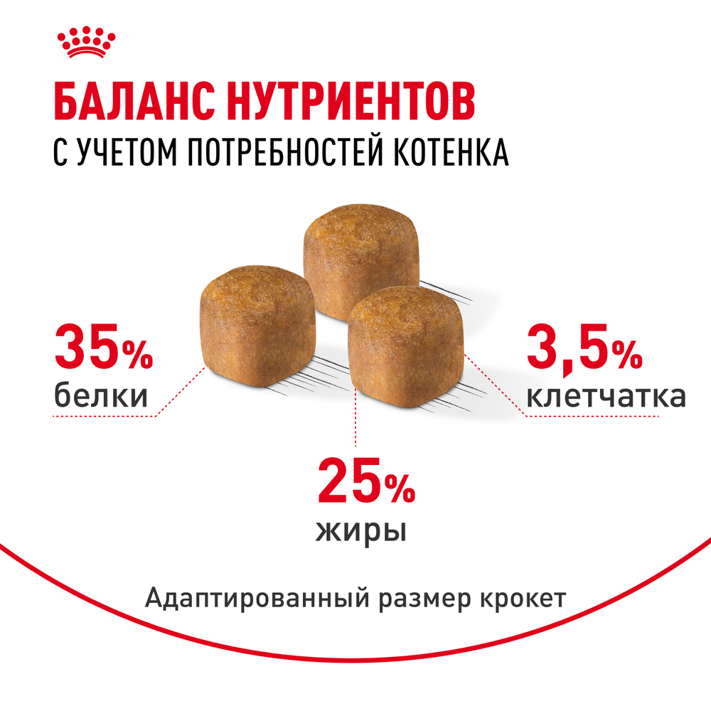 Royal Canin Sphynx Kitten Киттен Сфинкс Корм сухой для котят породы Сфинкс в возрасте от 4 до 12 месяцев 400г