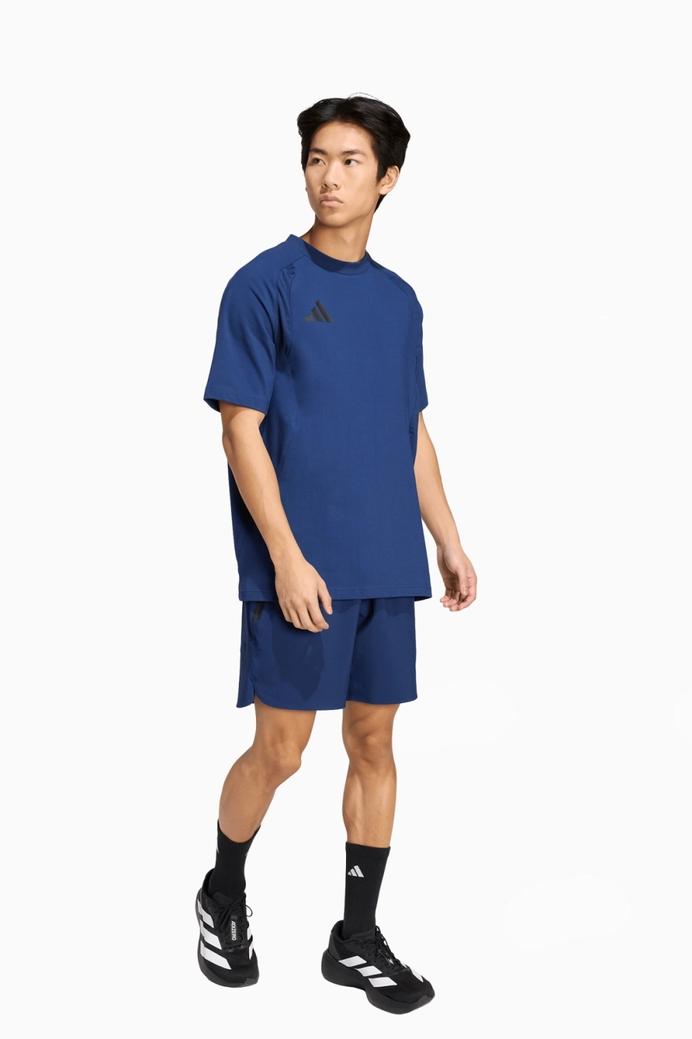 Шорты adidas Tiro Travel - темно-синий
