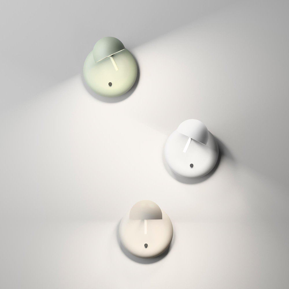 Настенный дизайнерский светильник  Pin 1675 от Vibia (белый)