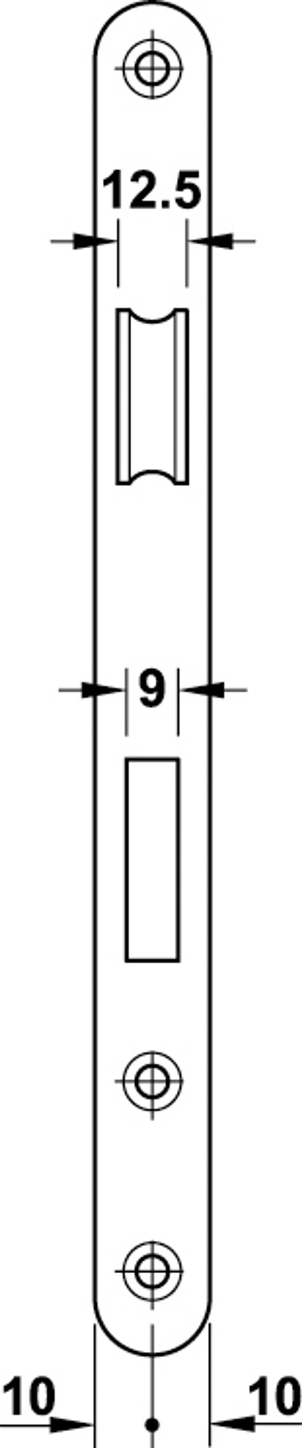 Замок Hafele 55/20