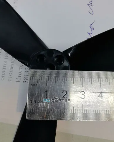 Пропеллер нейлоновый C13x10x3 трёхлопастной Cinelifter T-Motor (пара)