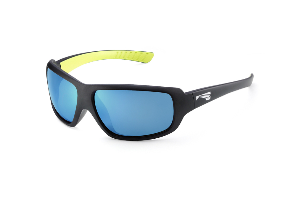 Спортивные очки LiP FLO / Matt Black - Mustard / PCPL Levanté Series ML Blue Smoke AF Lens