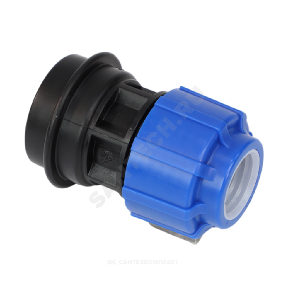 Муфта компрессионная ПЭ Дн 50х1 1/4" ВР Ру16 ТПК-АКВА 52005114