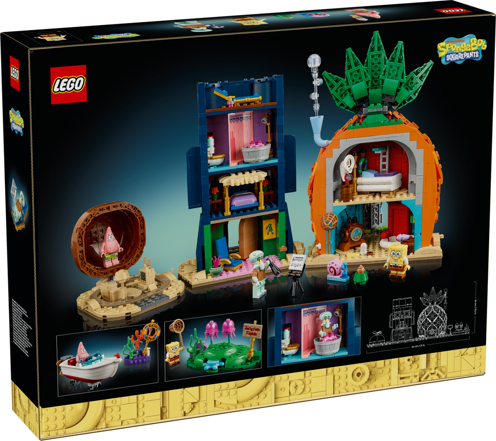 Конструктор LEGO Icons 11386 SpongeBob SquarePants: Bikini Bottom