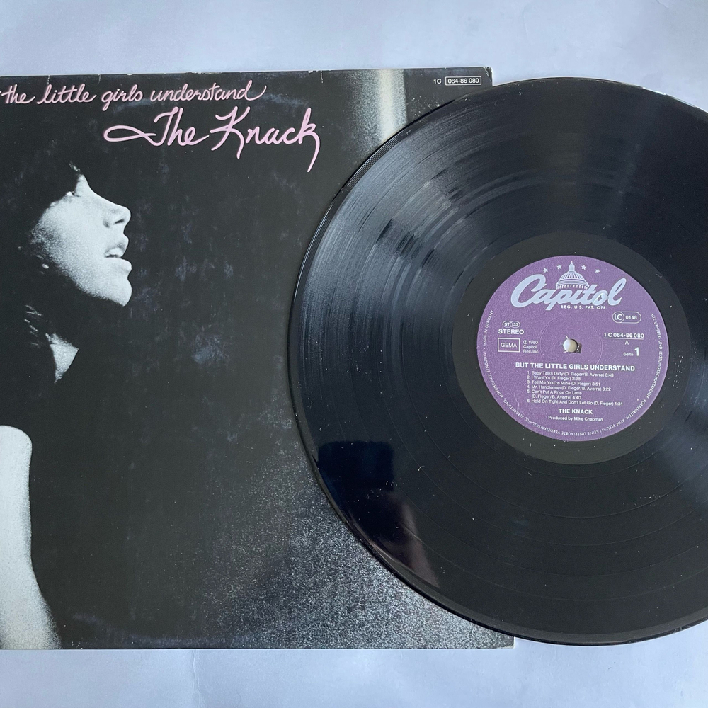 Винтажная виниловая пластинка LP The Knack, But The Little Girls Understand (Германия 1980)
