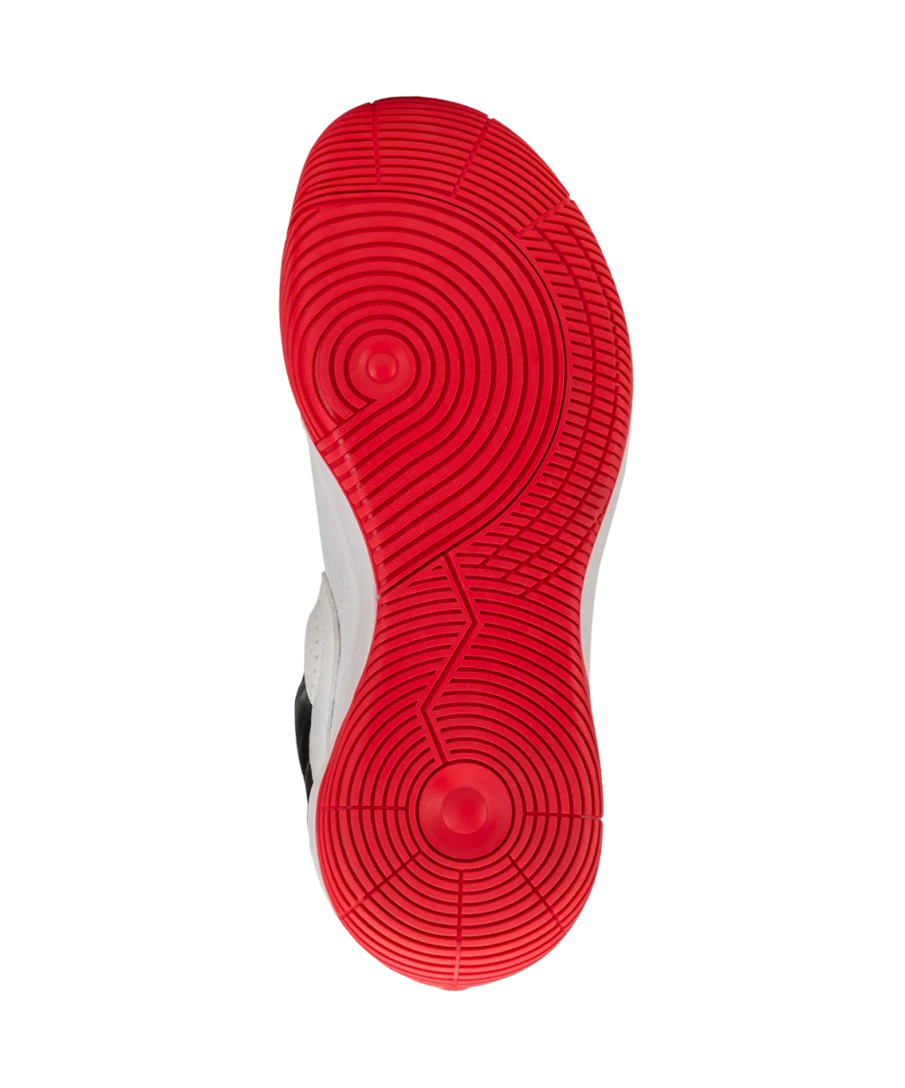 Кроссовки баскетбольные Launch MID, White/black/red