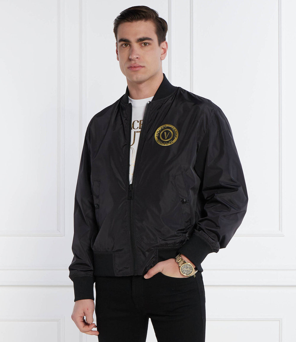 Двухсторонняя куртка бомбер Versace Jeans Couture - черный(76GAS407CQS85)