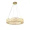 Люстра подвесная светодиодная NewRgy E75-ф600*H120 H GOLD, 120 Вт, золотая