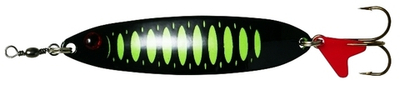 Блесна DAM EFFZETT SLIM UV ACTIVE 24гр Green/Black UV
