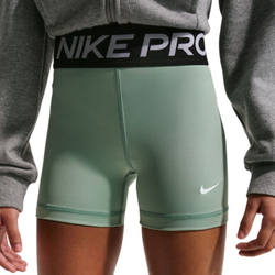Шорты для девочки теннисные Nike Girls Pro 3in - steam/white