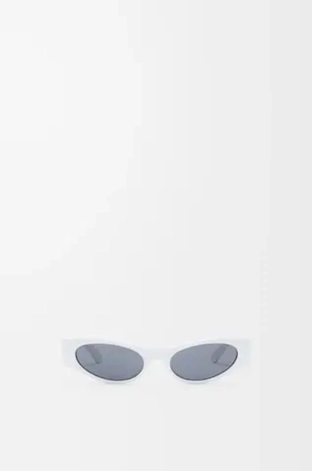 Loewe Солнцезащитные очки Flash Slim Cat-EyeLo, белый
