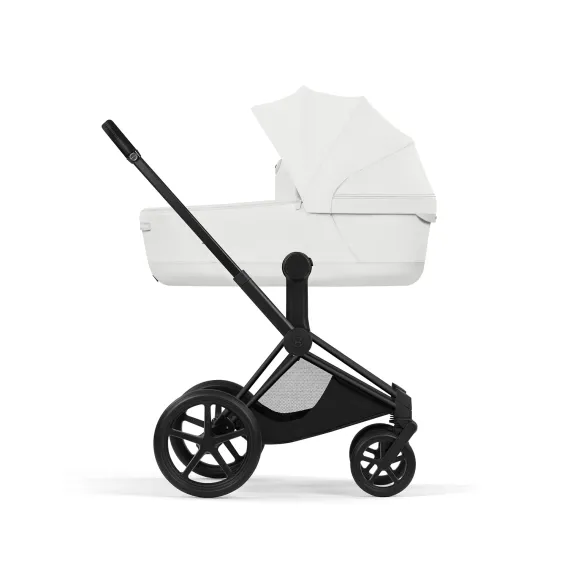 Детская коляска Cybex Priam V Style 2 в 1 Off White на раме Matt Black