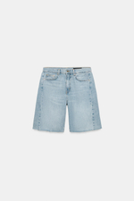 ДЖИНСОВЫЕ ШОРТЫ RELAXED СО СРЕДНЕЙ ПОСАДКОЙ — ZW COLLECTION — ZARA