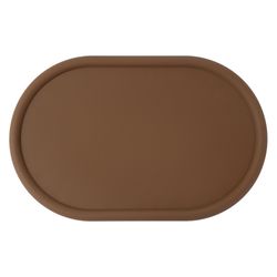Коврик силиконовый Контур цвета мокко из коллекции Pets Essential, 29х45 см
