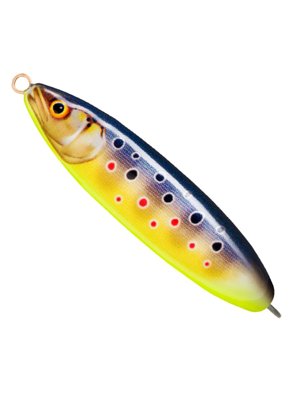 Блесна-незацепляйка рыболовная Rapala Minnow Spoon 08, 8 см, 22 г, ATTR