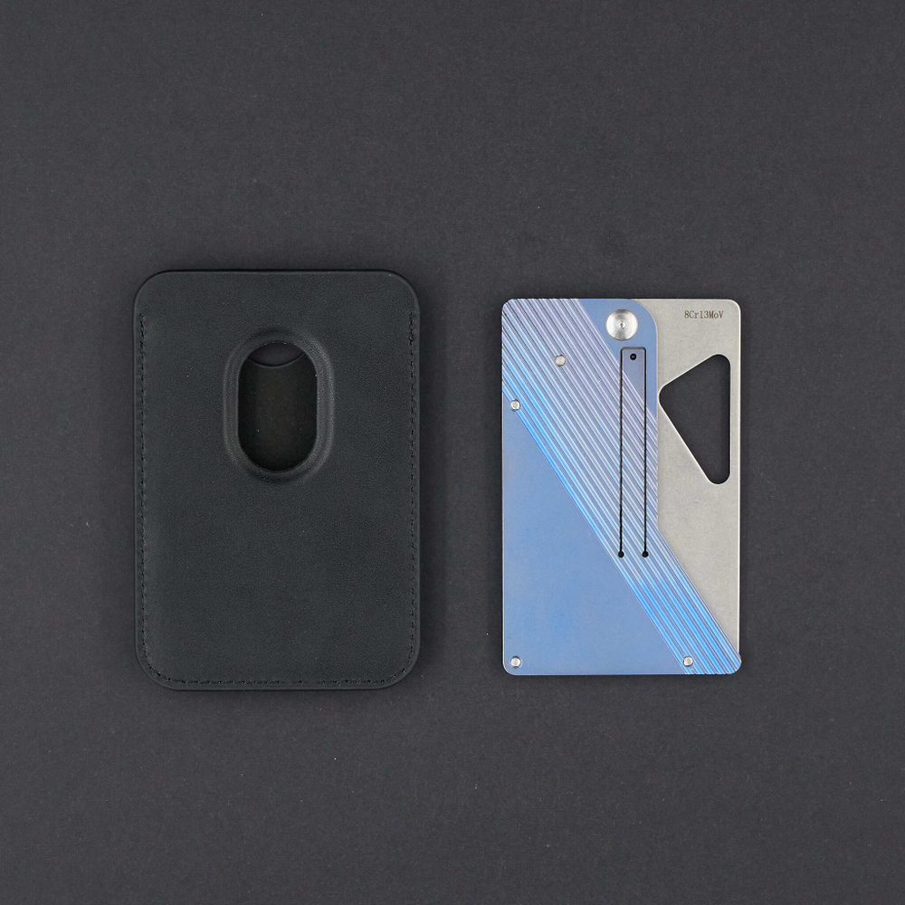 Нож складной DAGGERR Cardkhife Blue Titan