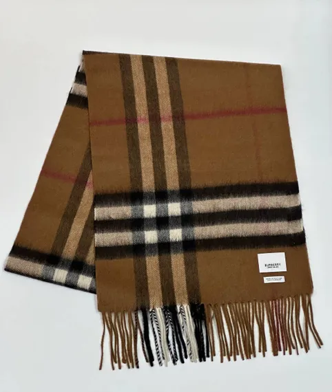 Шарф Burberry Клетчатый кашемировый