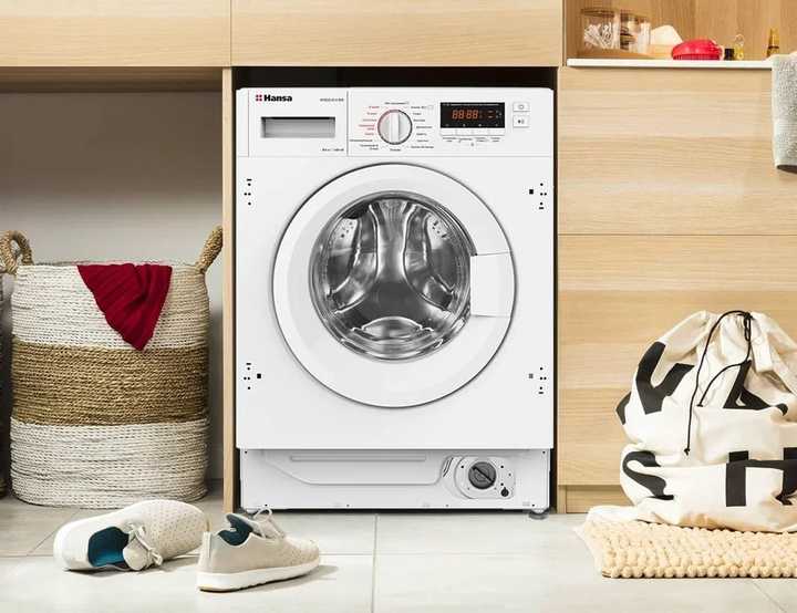 Стирально-сушильная машина встраиваемая Hansa WDHG814BIB