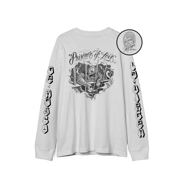Лонгслив Prisoner Of Love Longsleeve White - фото 2