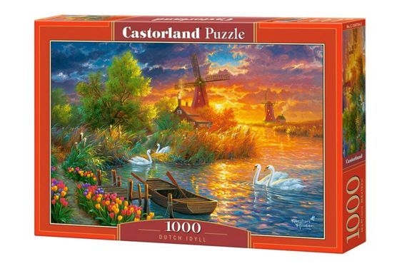 Pazl \ Puzzle Пазл контурный-картина 1000 Идиллия