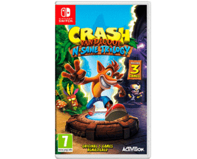 Crash bandicoot N'sane trilogy (NS) Б/У