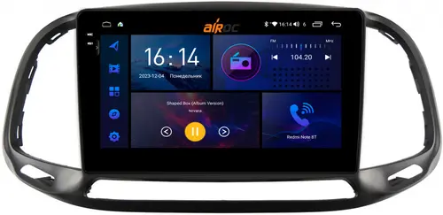 Магнитола для FIAT Doblo 2015+ - AIROC 2K RI-1504 Android 12, Быстрая, QLed+2K, CarPlay, SIM-слот